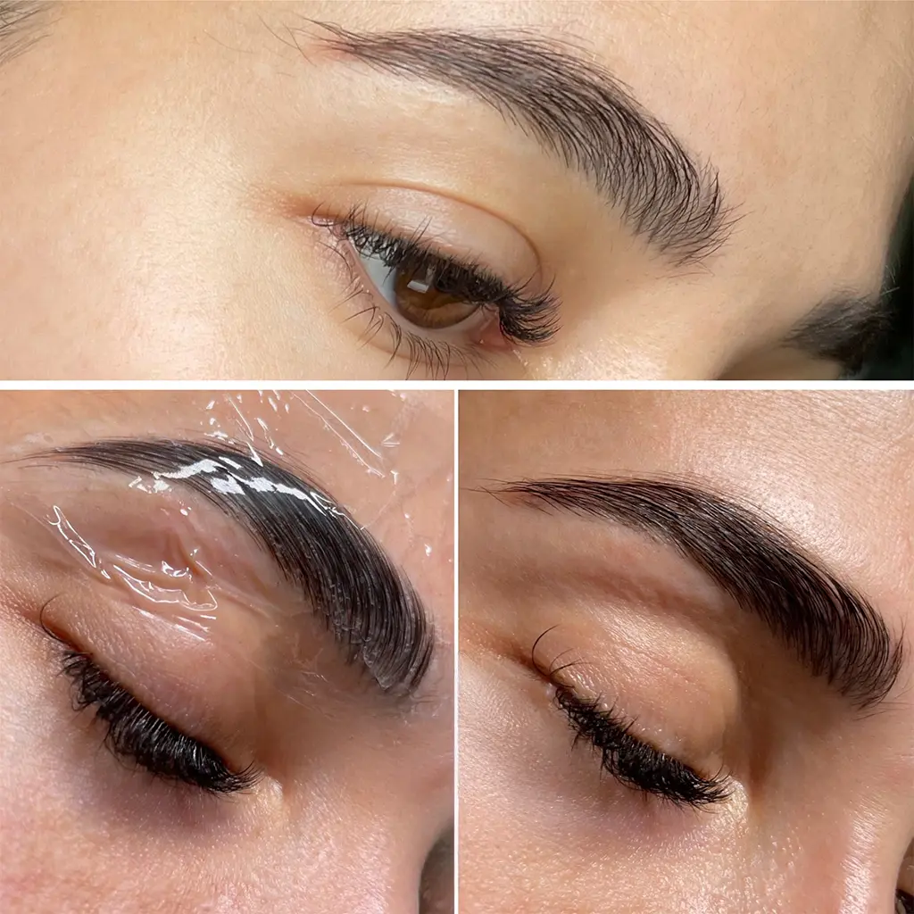 Szemöldök laminálás és szempilla lifting 3 szemoldok laminalas szakaly ivett kozmetika